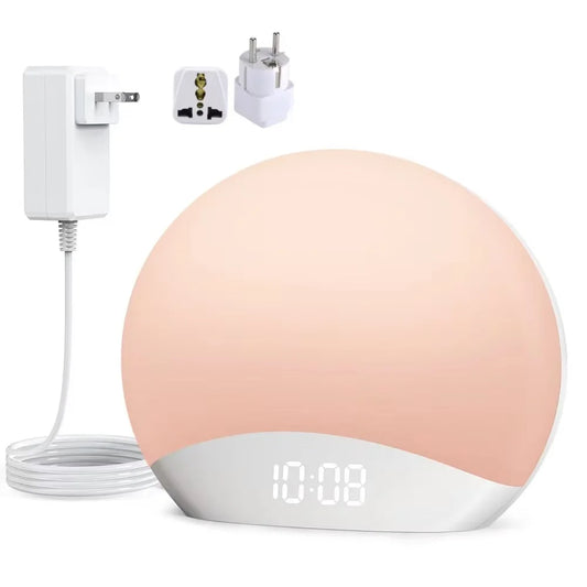 Réveil Intelligent Sunrise - Aide au Sommeil - Chrome